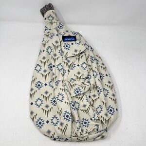 Kavu Triparty Interwoven Rope Sling Crossbody Bag Arrowhead Multicolor